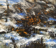 Aperçu de l'œuvre: Burning landscape III