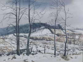 Artwork preview: Untitled (Winter landscape)