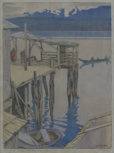 Artwork preview: Jim King's wharf, Alert, B.C.